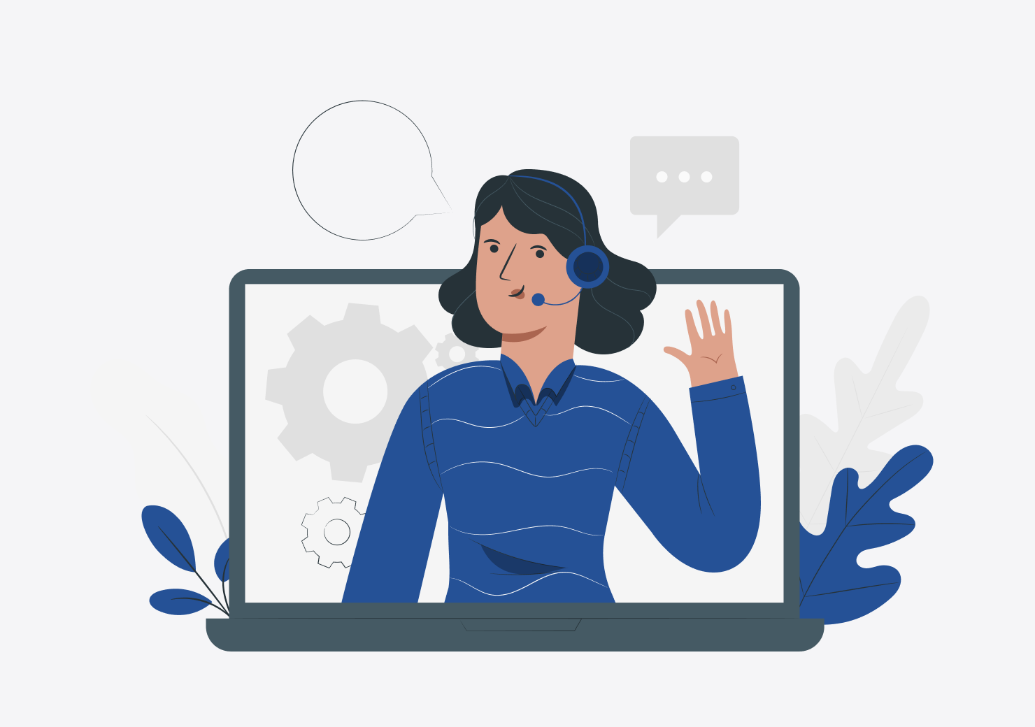 Первая линия поддержки во время турбулентности